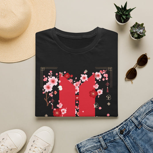 K-pop inspired Cherry Blossoms Unisex Softstyle T-Shirt
