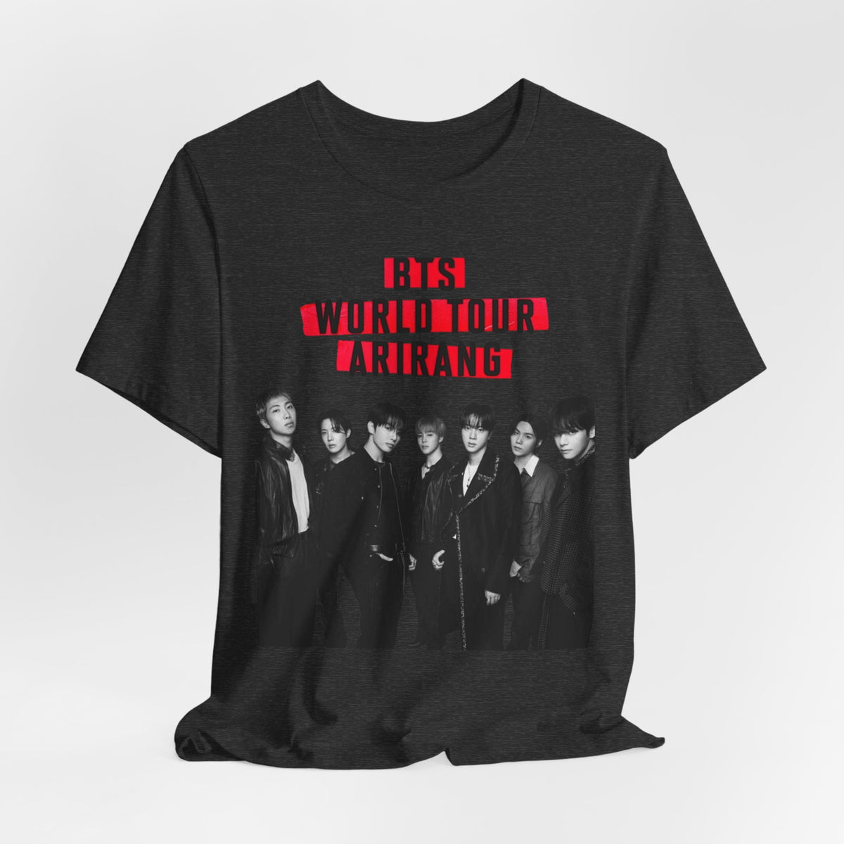 Unofficial K-pop World Tour Unisex Jersey Short Sleeve Tee