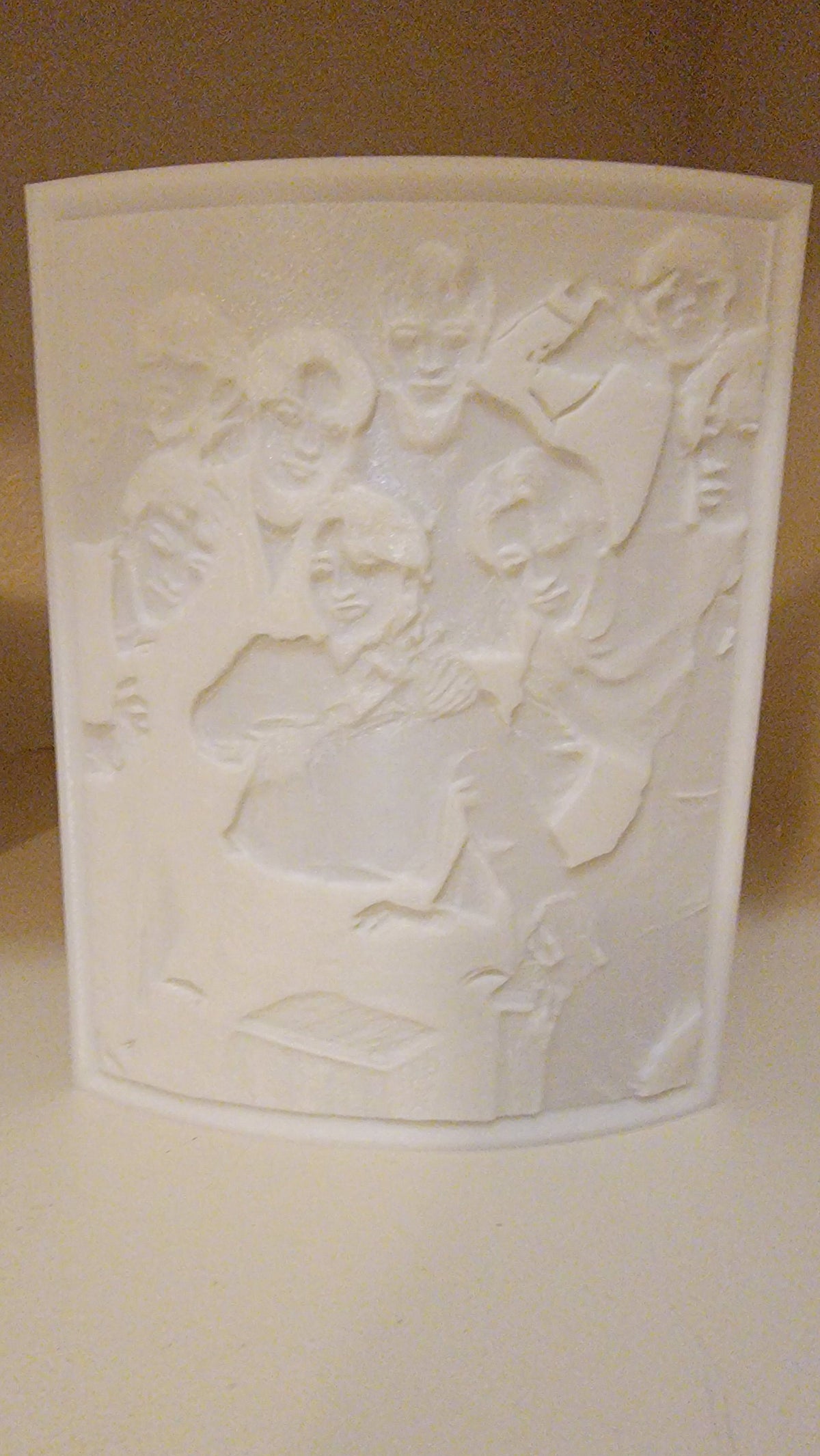 K-Pop - Ateez - group photo 3d print Lithophane