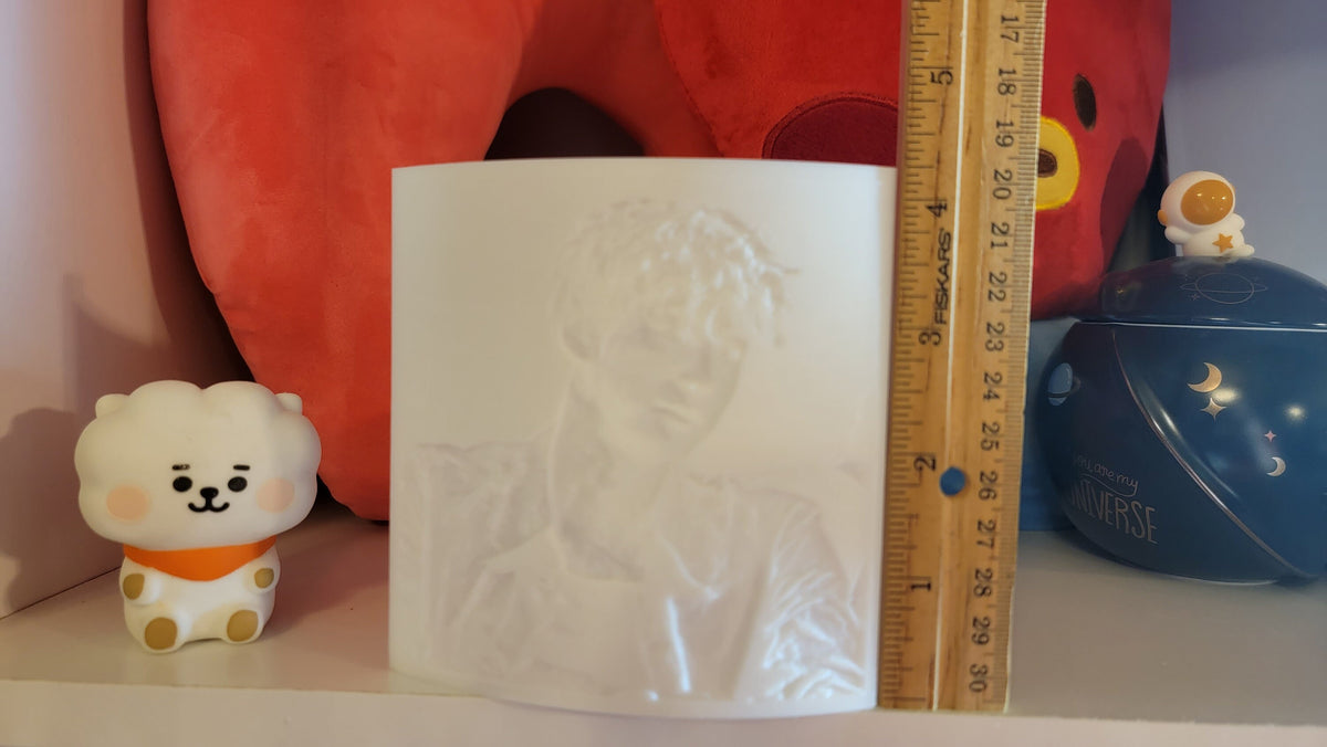 K-Pop - Jin - Lithophane 3d picture light