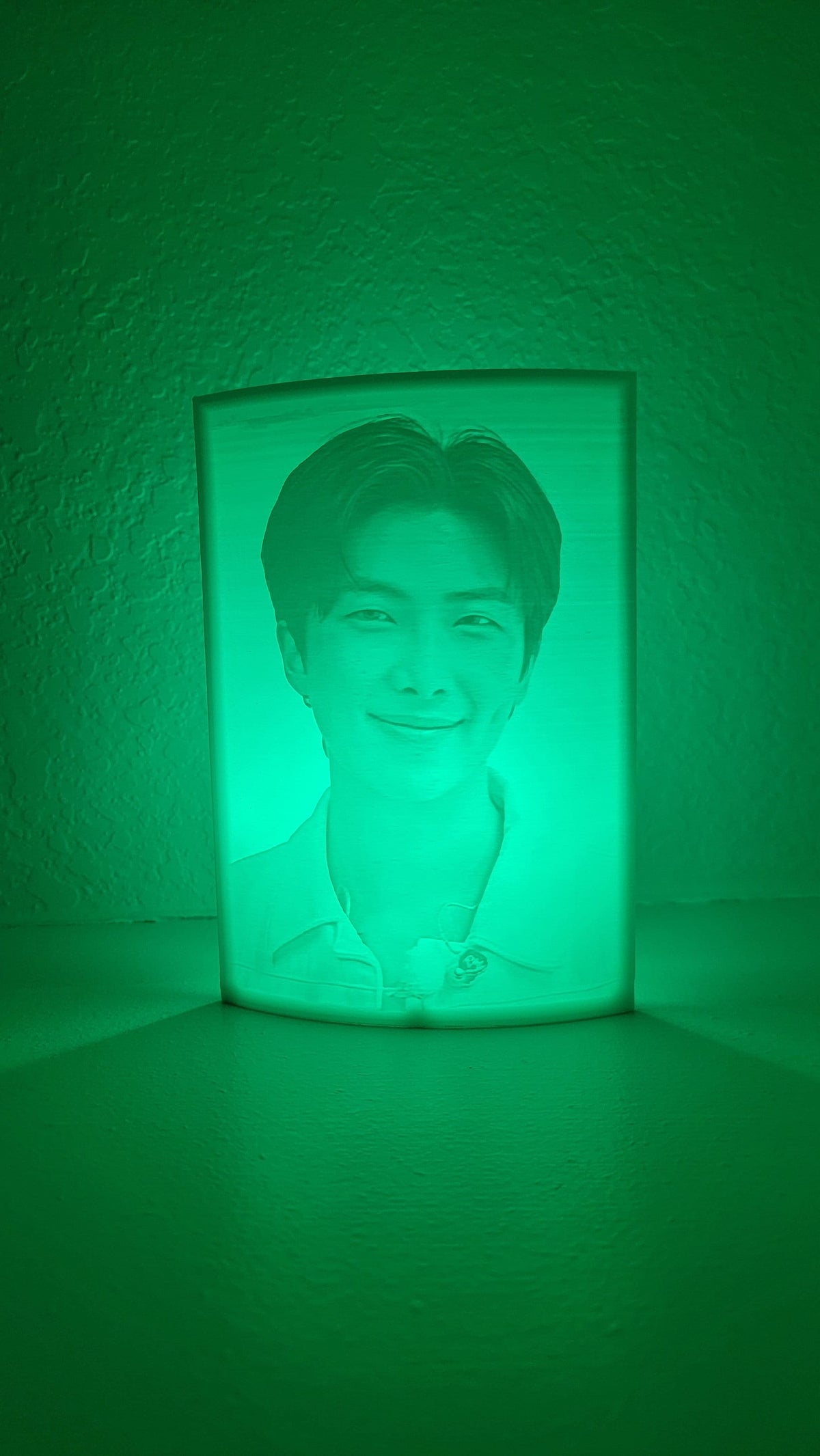 K-pop - Namjoon RM - 3d Print Lithophane (Picture Light)