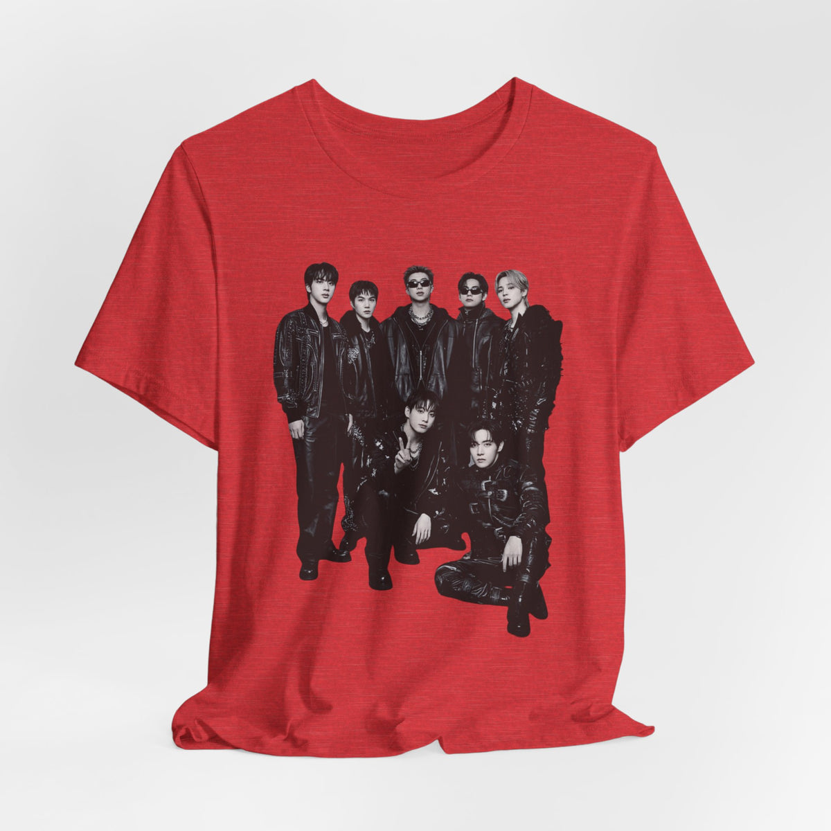Unofficial K-pop World Tour Unisex Jersey Short Sleeve Tee