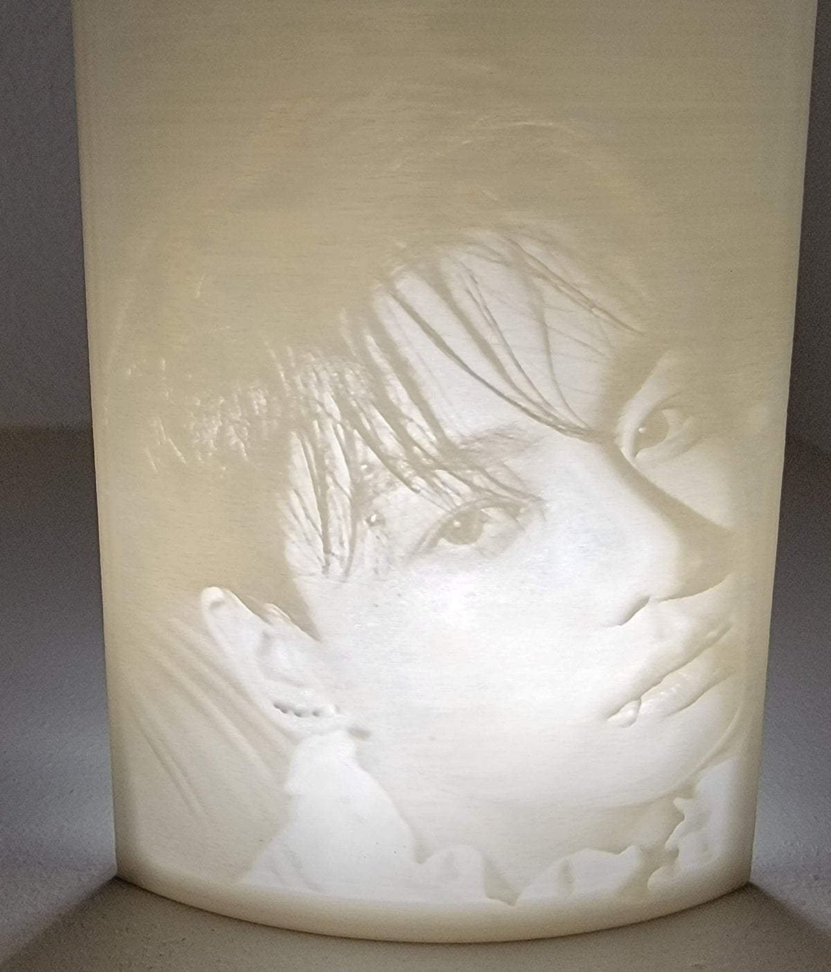 K-pop - Jungkook - 3d print Lithophane (picture Light)