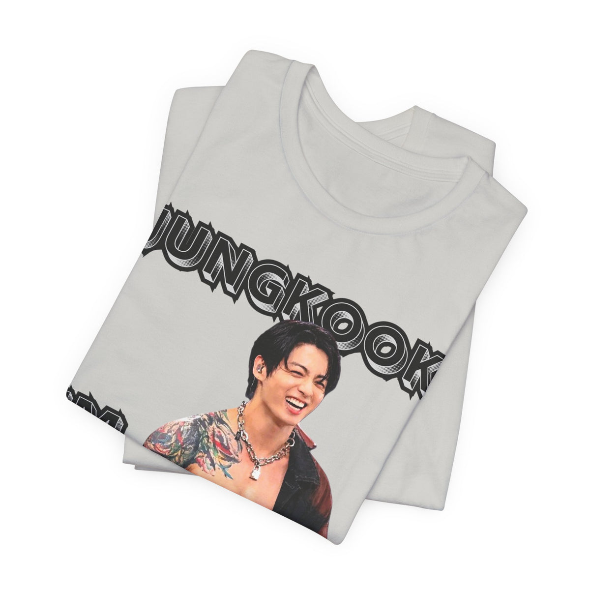 Jungkook Im Jungshook (no star background) Unisex Jersey Short Sleeve Tee
