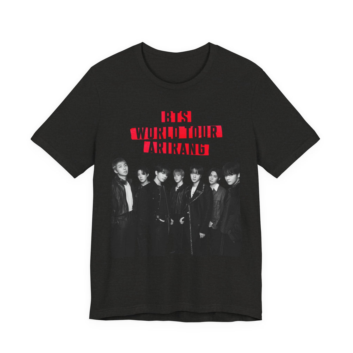 Unofficial K-pop World Tour Unisex Jersey Short Sleeve Tee
