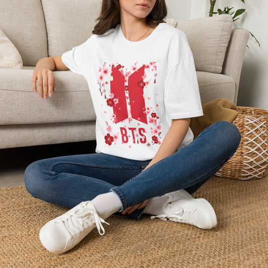 K-pop inspired Cherry Blossoms Unisex Softstyle T-Shirt