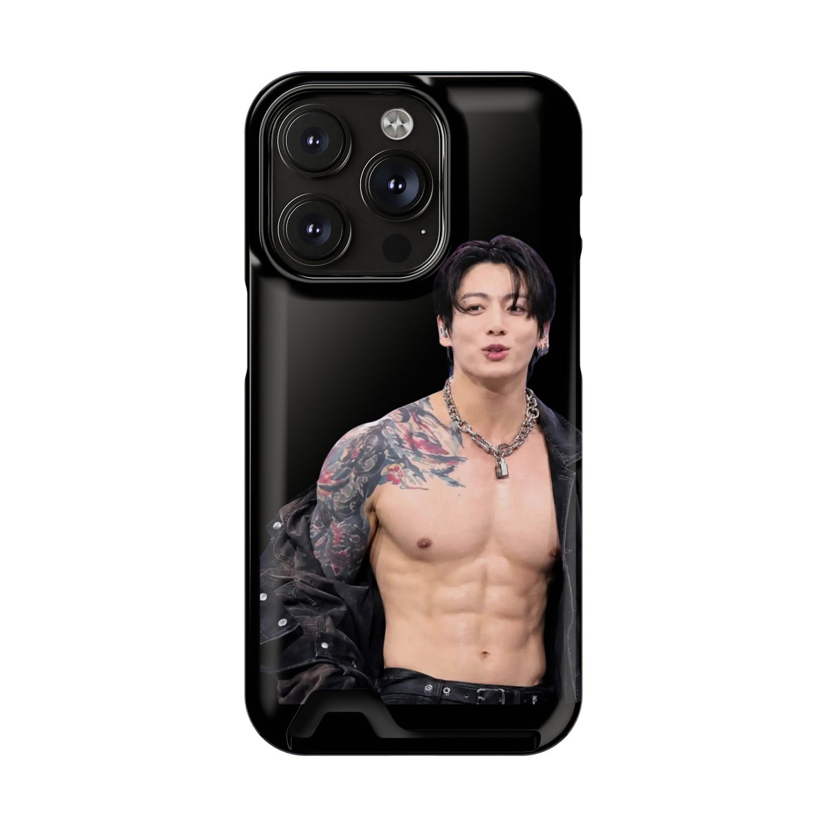Jungkook in LA, I'm Jungshook! Phone Case With Card Holder