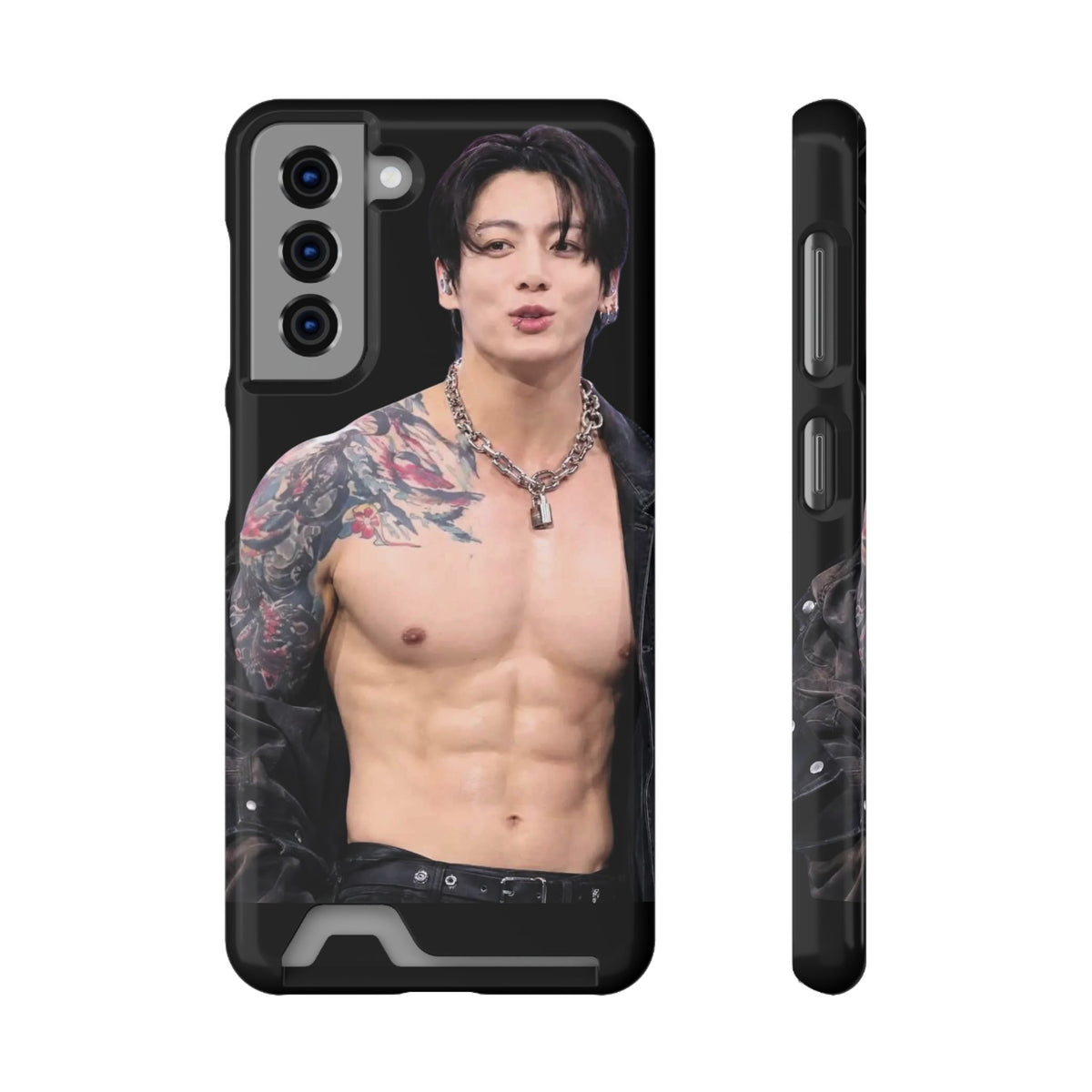 Jungkook in LA, I'm Jungshook! Phone Case With Card Holder