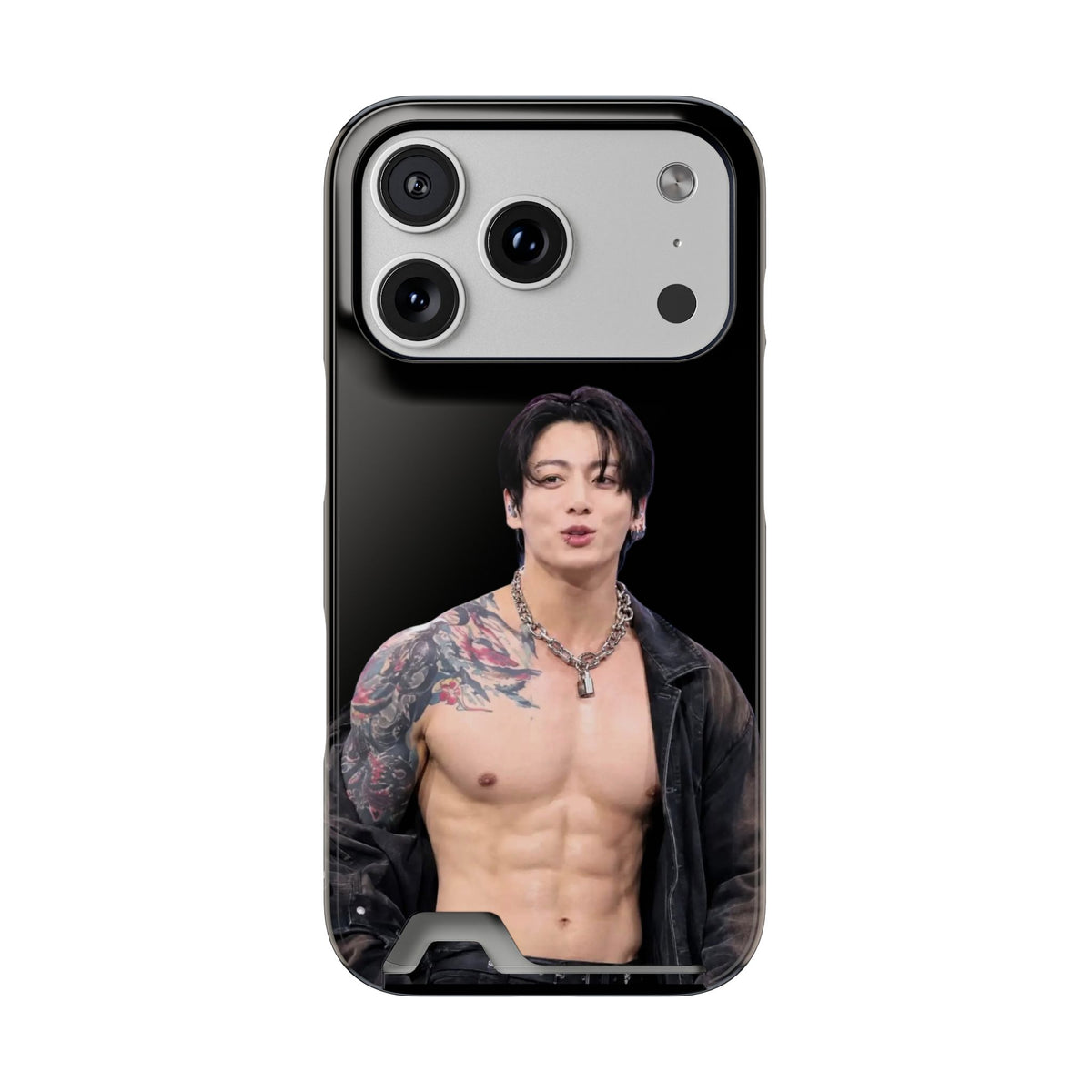 Jungkook in LA, I'm Jungshook! Phone Case With Card Holder