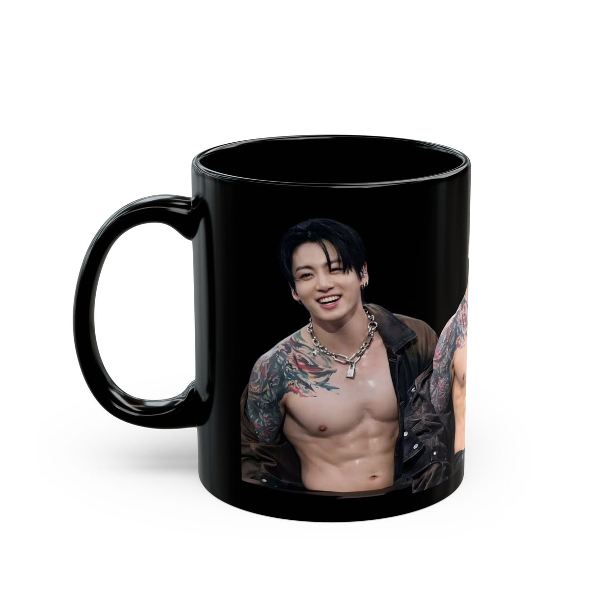 Jungkook Inspired Absolutely Jungshook Black Mug (11oz, 15oz)