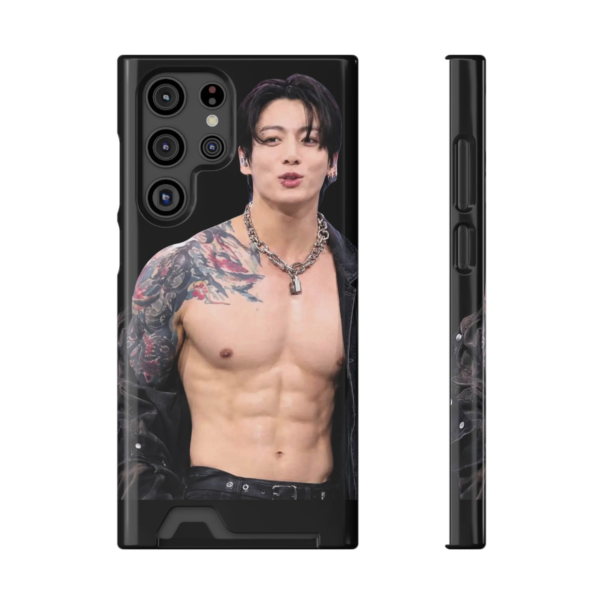 Jungkook in LA, I'm Jungshook! Phone Case With Card Holder