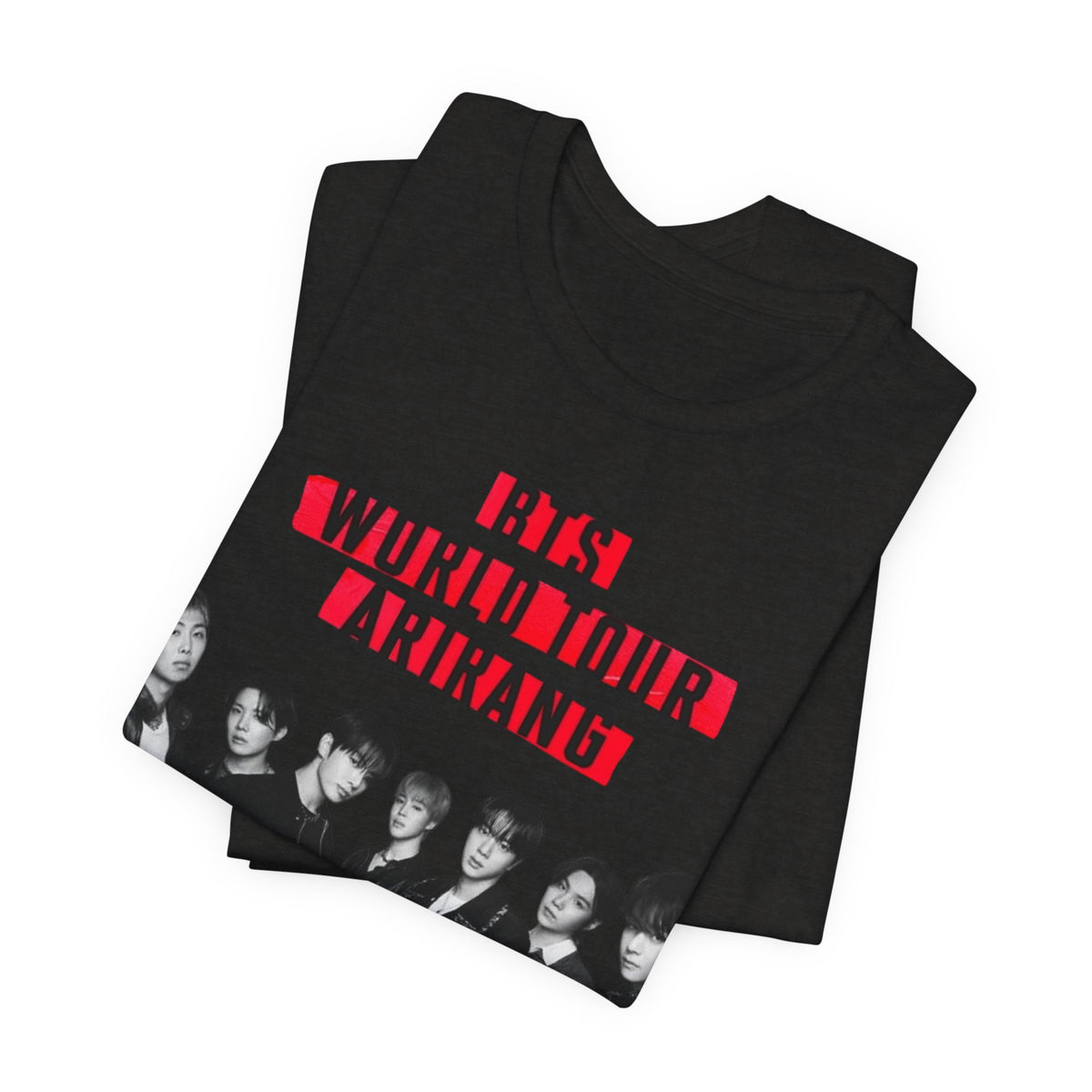 Unofficial K-pop World Tour Unisex Jersey Short Sleeve Tee