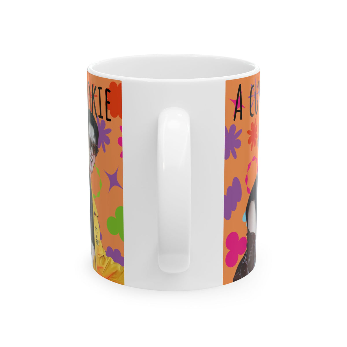 K-pop Inspired - PtD, A cup of Tae, Suga, and a Kooky Mug 11oz | Colorful Pop Art Ceramic