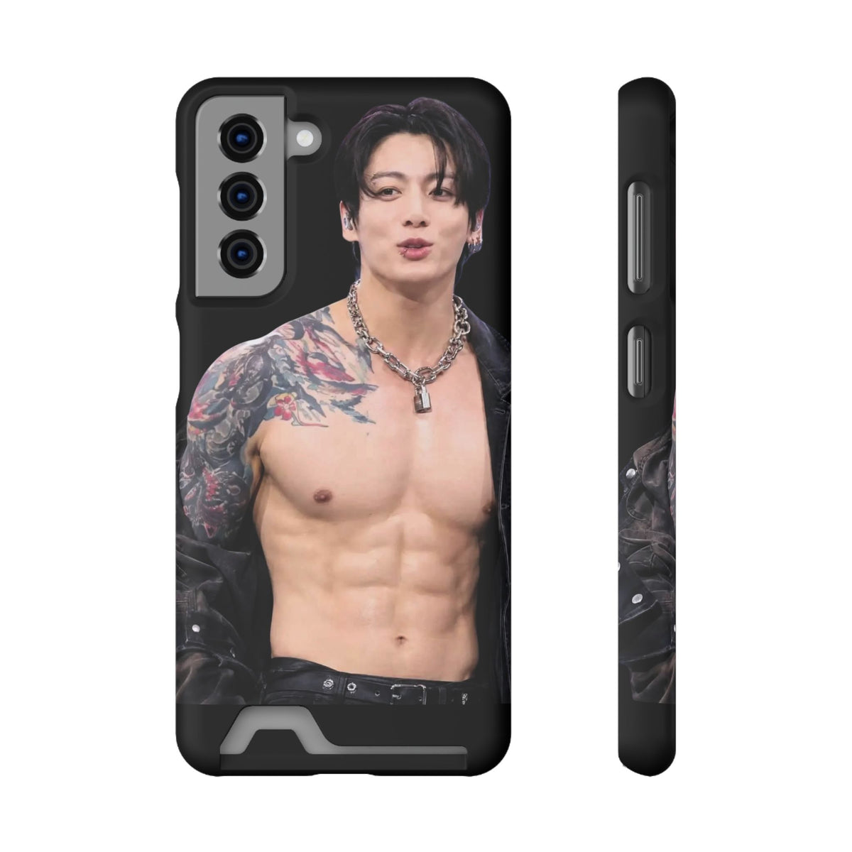 Jungkook in LA, I'm Jungshook! Phone Case With Card Holder