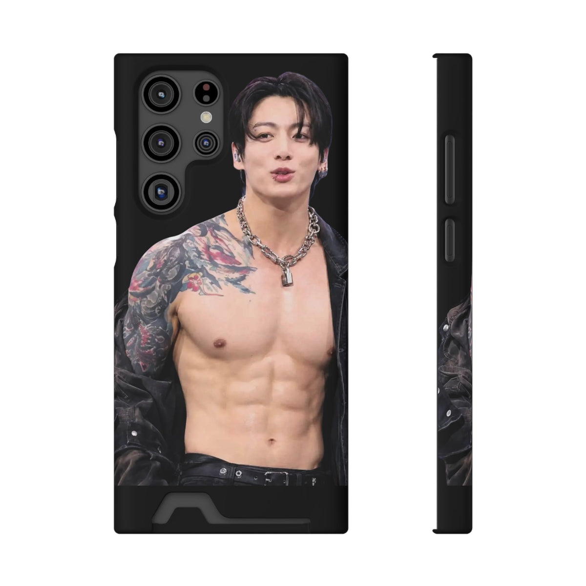 Jungkook in LA, I'm Jungshook! Phone Case With Card Holder