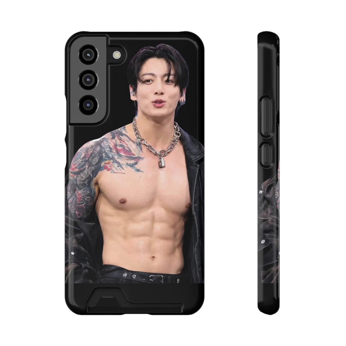 Jungkook in LA, I'm Jungshook! Phone Case With Card Holder
