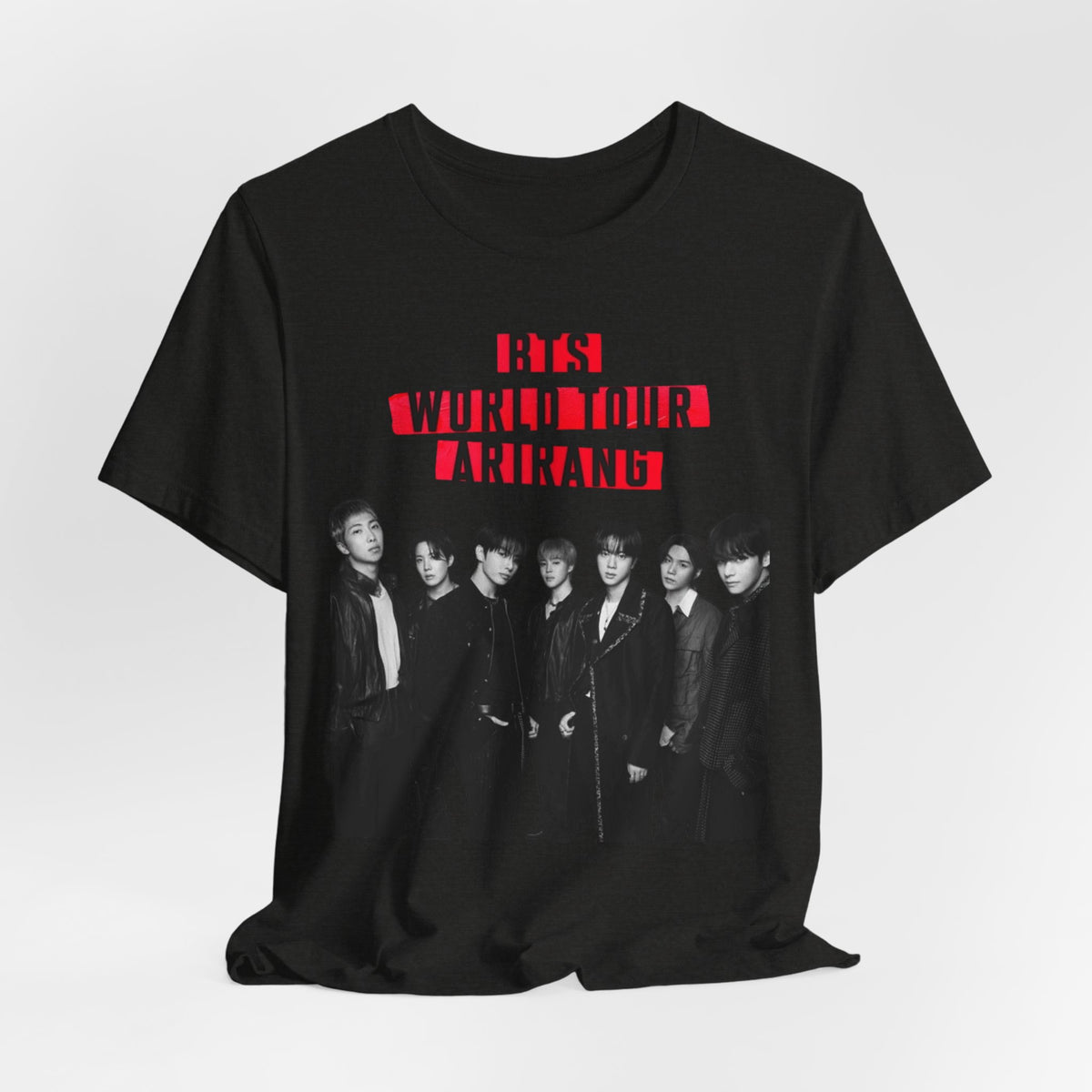 Unofficial K-pop World Tour Unisex Jersey Short Sleeve Tee