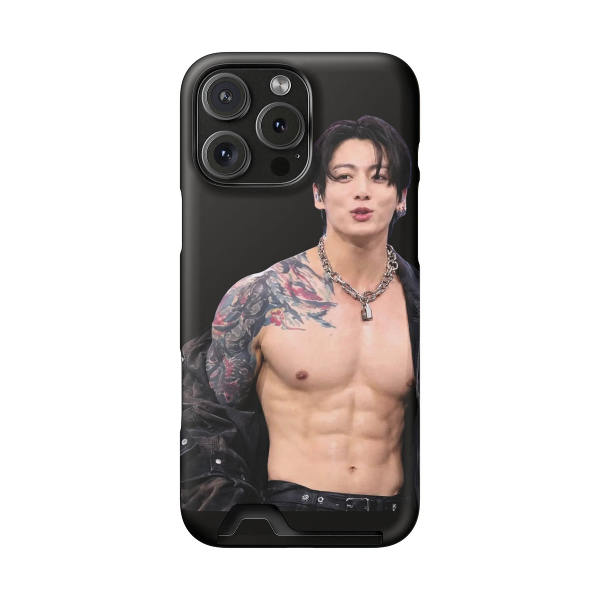 Jungkook in LA, I'm Jungshook! Phone Case With Card Holder