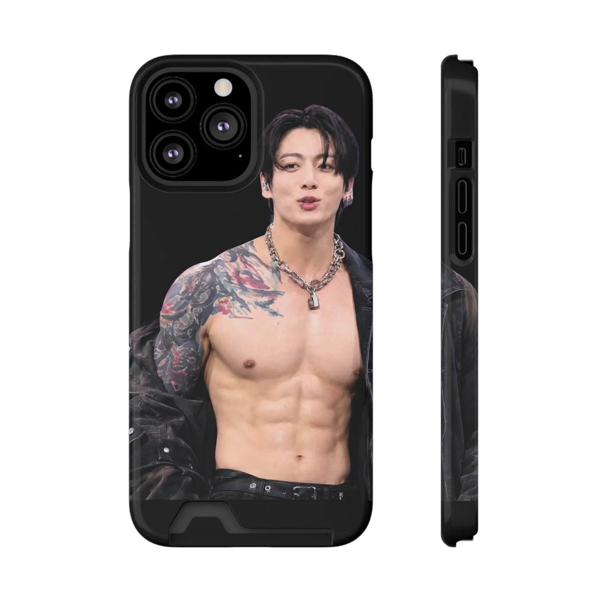 Jungkook in LA, I'm Jungshook! Phone Case With Card Holder