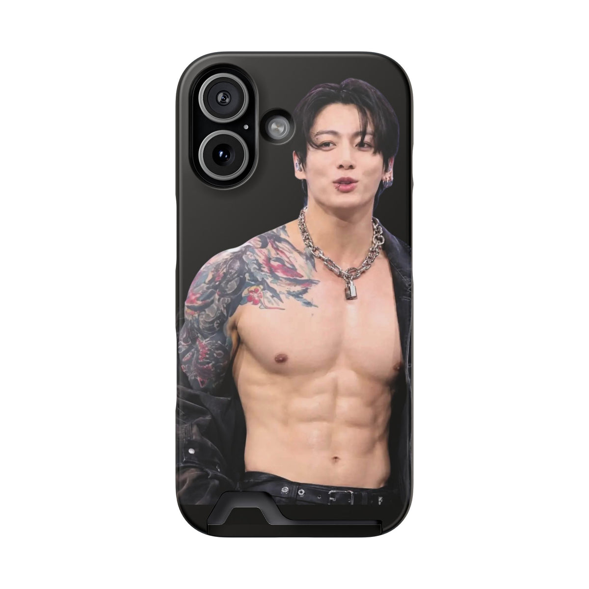 Jungkook in LA, I'm Jungshook! Phone Case With Card Holder