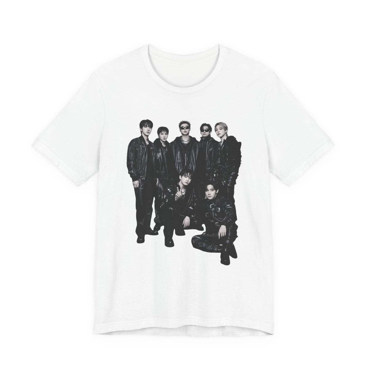 Unofficial K-pop World Tour Unisex Jersey Short Sleeve Tee