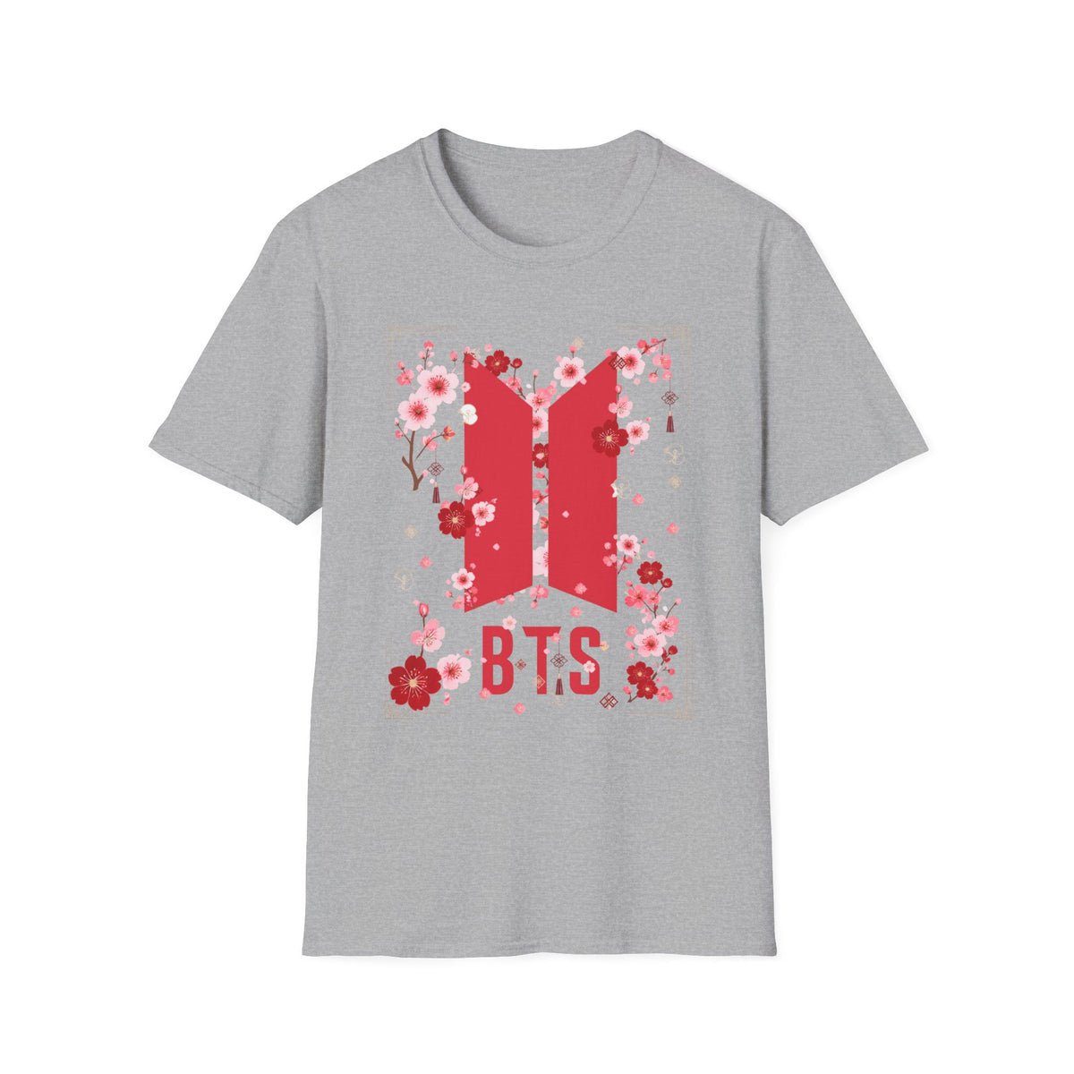 K-pop inspired Cherry Blossoms Unisex Softstyle T-Shirt