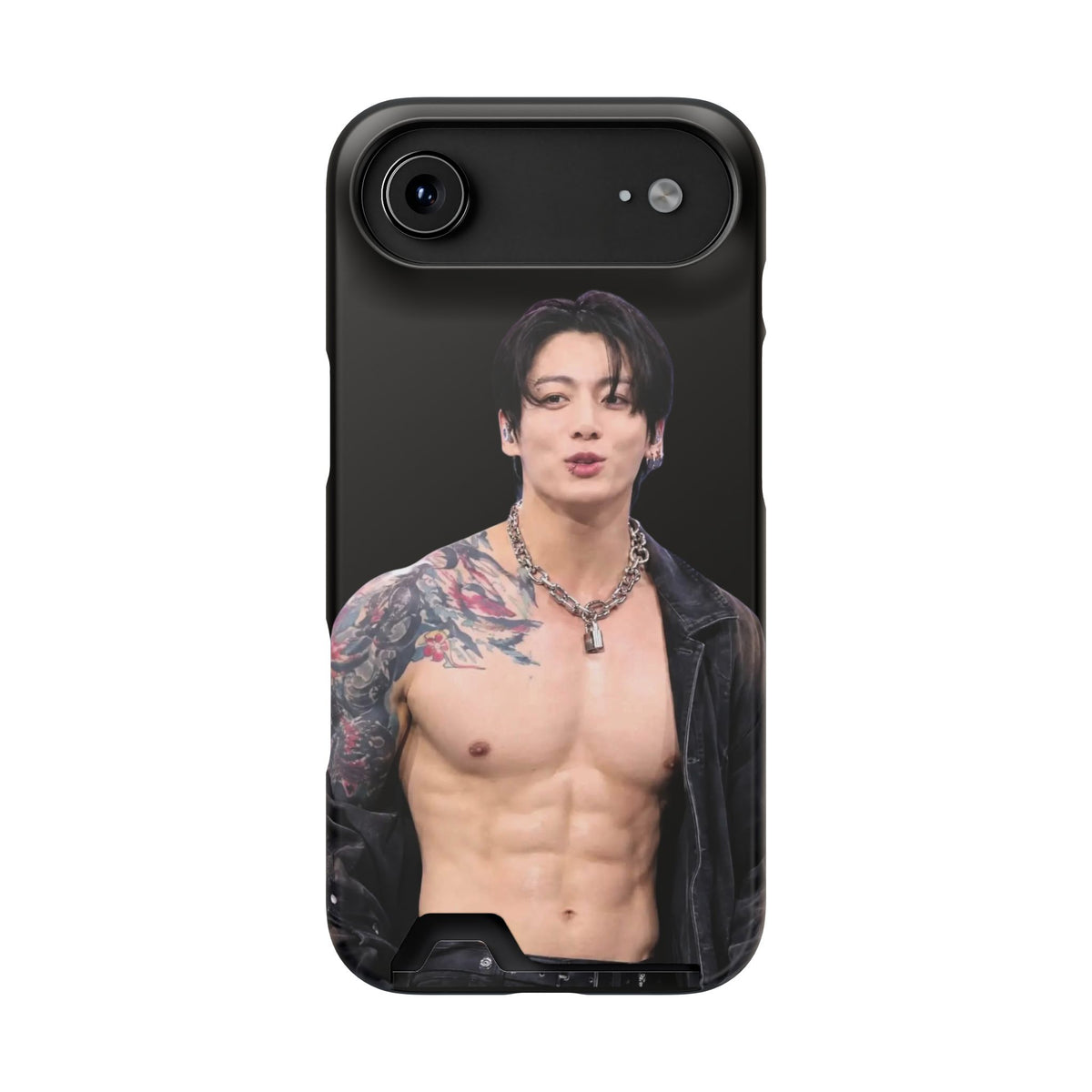 Jungkook in LA, I'm Jungshook! Phone Case With Card Holder
