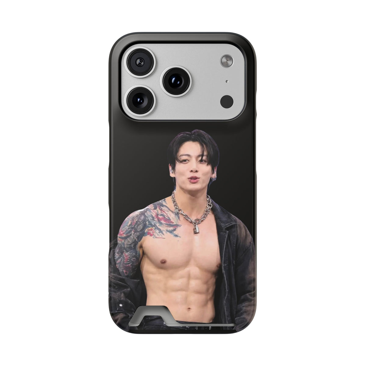Jungkook in LA, I'm Jungshook! Phone Case With Card Holder