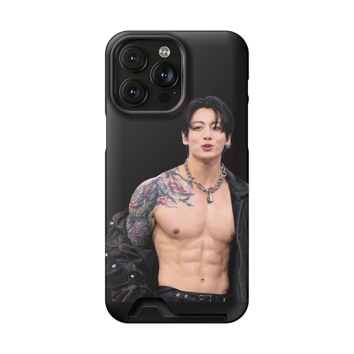 Jungkook in LA, I'm Jungshook! Phone Case With Card Holder