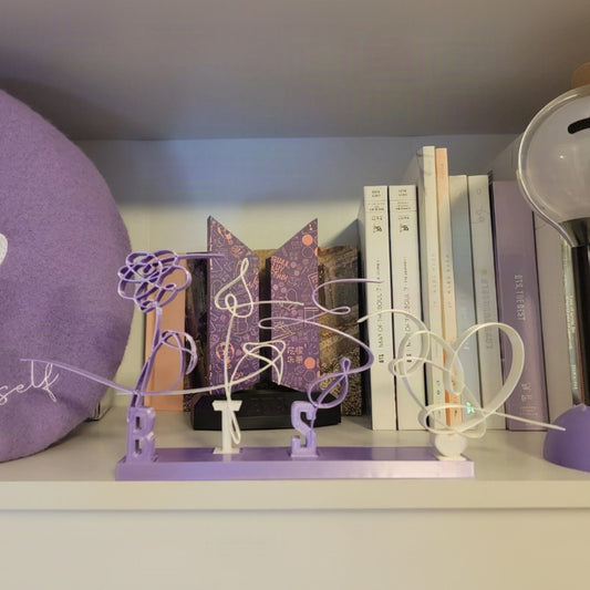 K-pop Inspired Love Yourself 3d shelf/table top decoration