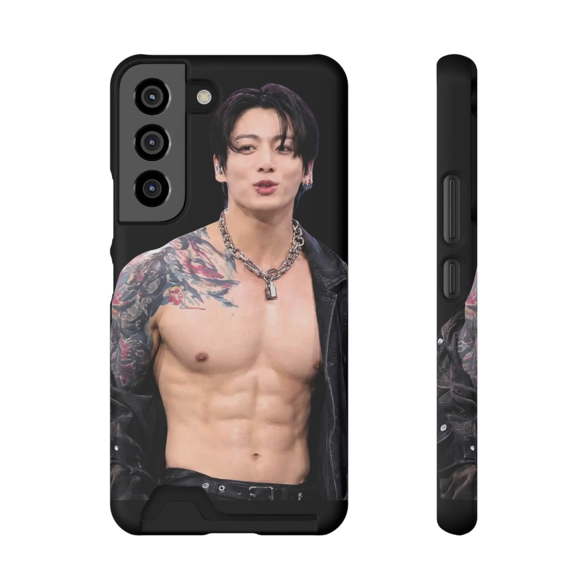 Jungkook in LA, I'm Jungshook! Phone Case With Card Holder