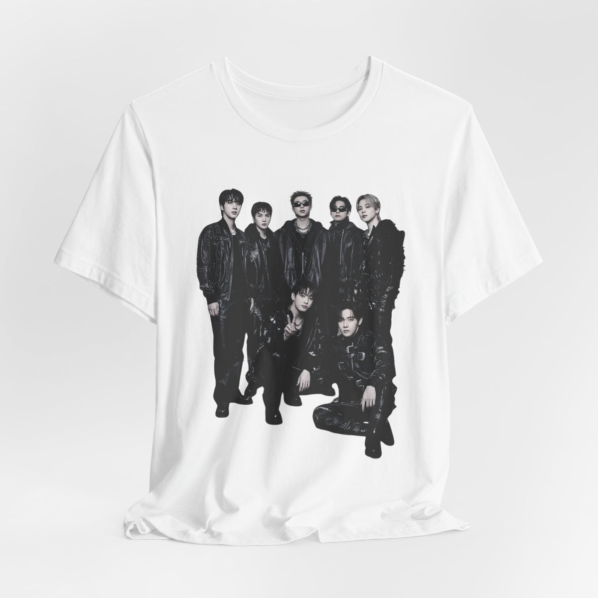 Unofficial K-pop World Tour Unisex Jersey Short Sleeve Tee