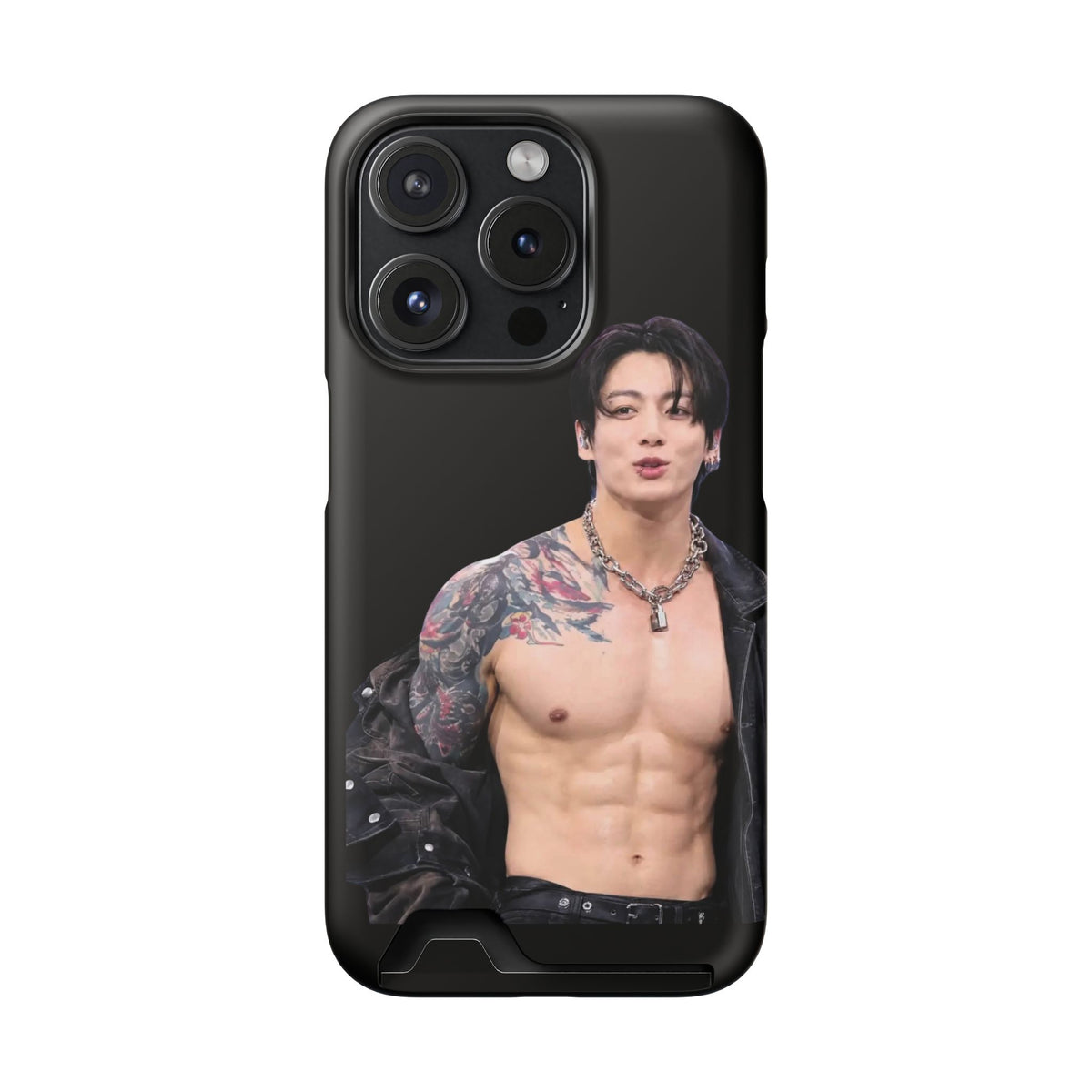 Jungkook in LA, I'm Jungshook! Phone Case With Card Holder