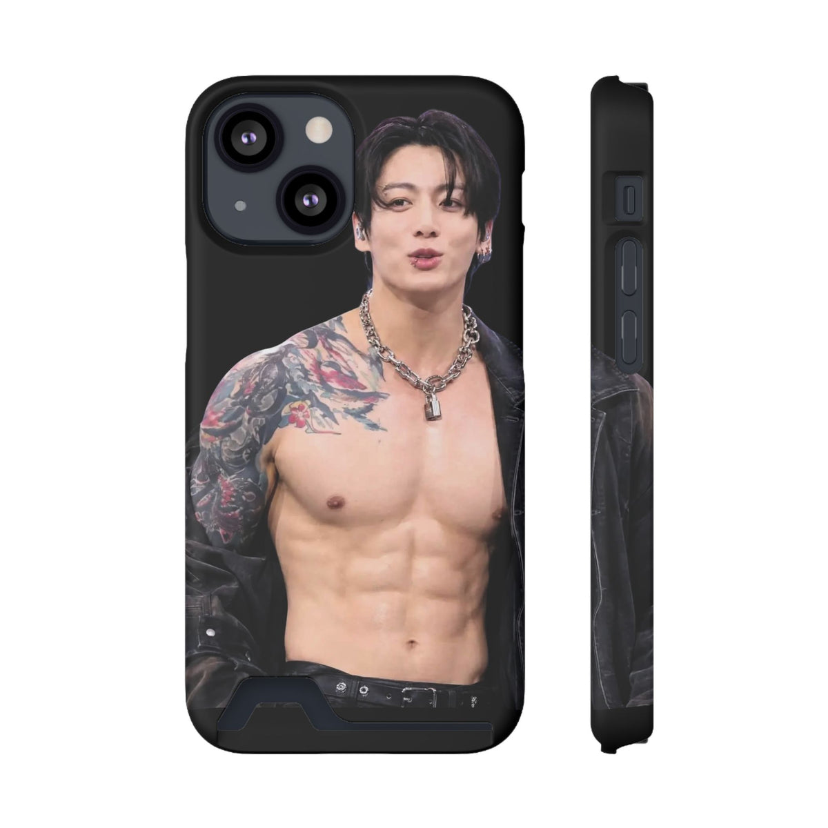 Jungkook in LA, I'm Jungshook! Phone Case With Card Holder