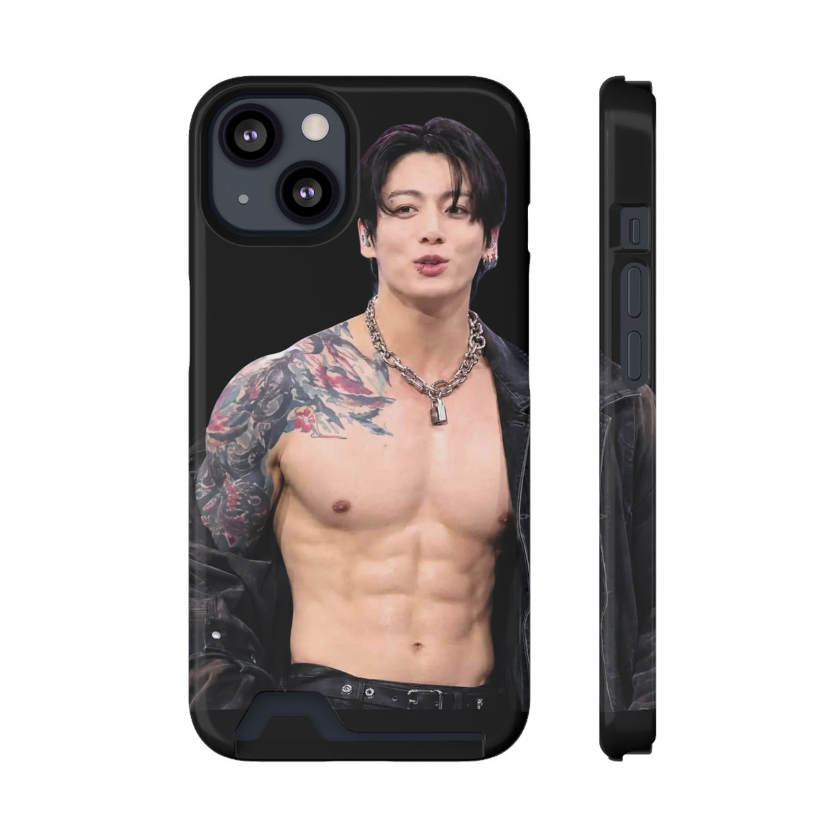 Jungkook in LA, I'm Jungshook! Phone Case With Card Holder