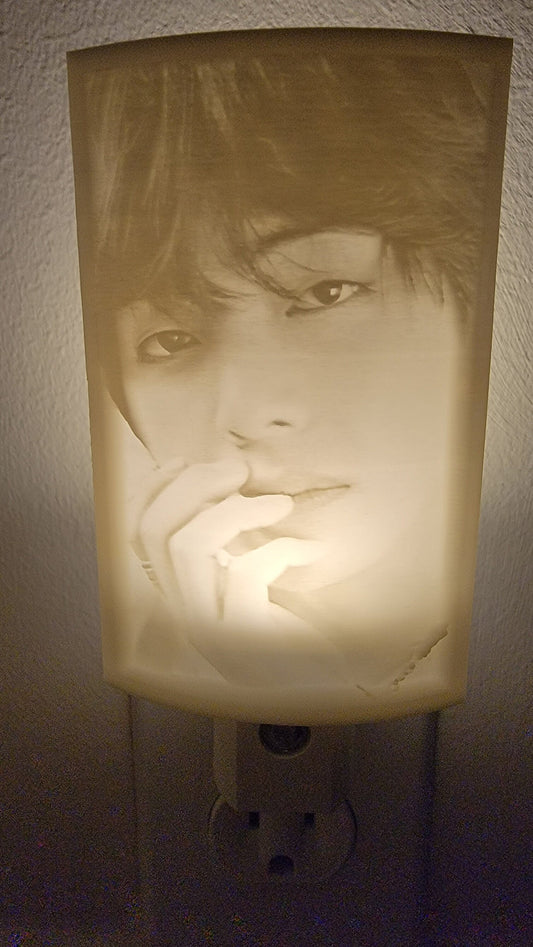K-pop 3D Print Nightlight:  V Taehyung