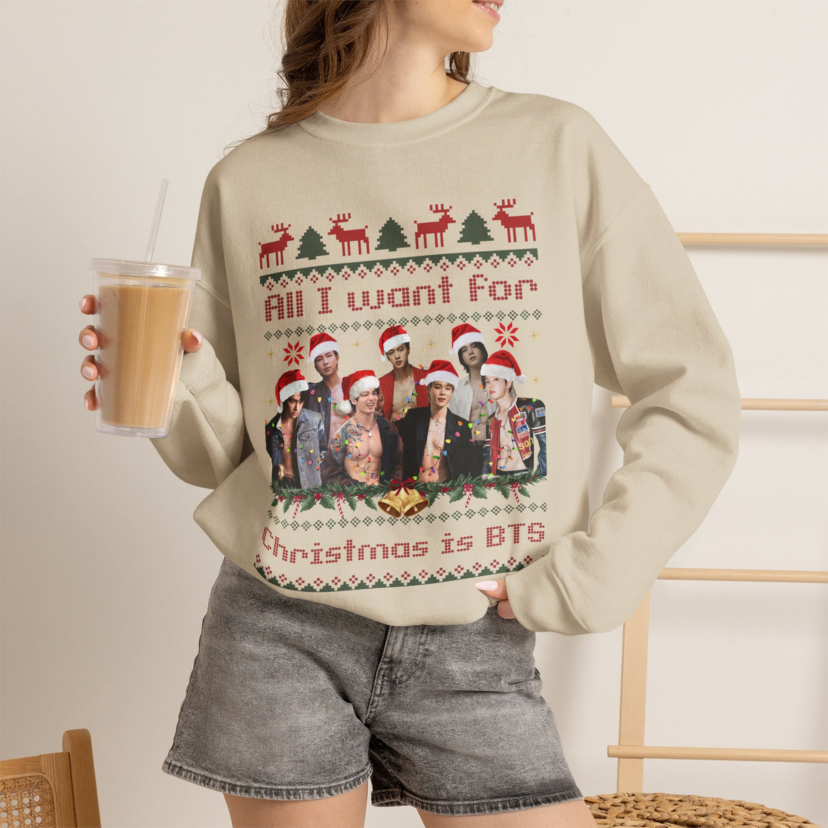 All I want for Christmas! Unisex Heavy Blend™ Crewneck Sweatshirt