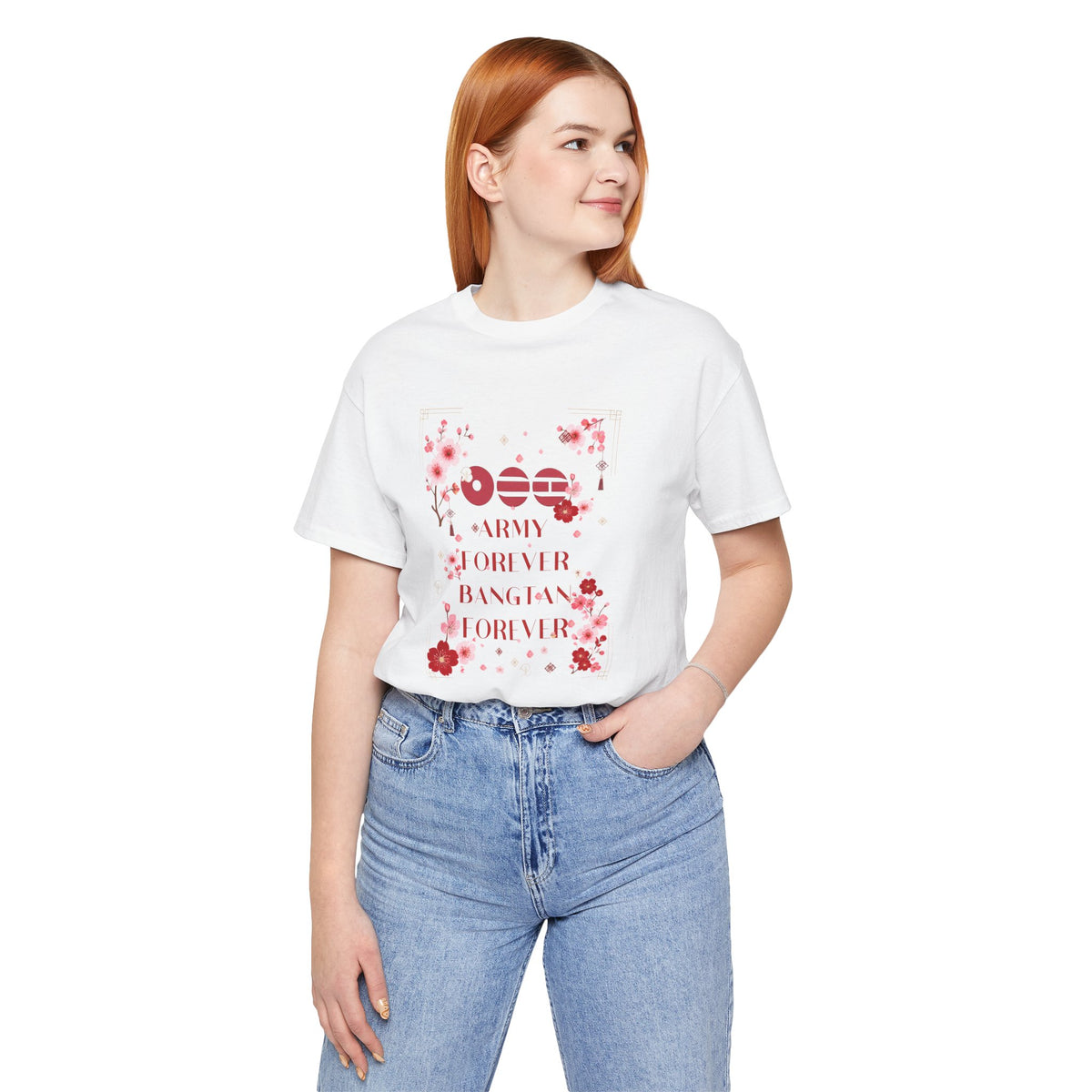 Apobangpo Forever K-pop inspired Unisex Jersey Short Sleeve Tee