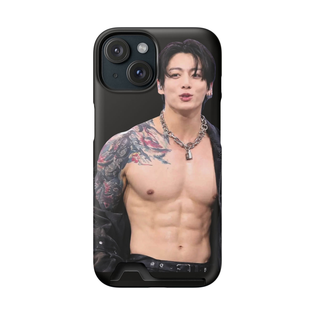 Jungkook in LA, I'm Jungshook! Phone Case With Card Holder