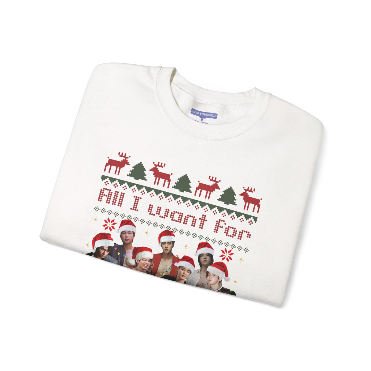 All I want for Christmas! Unisex Heavy Blend™ Crewneck Sweatshirt