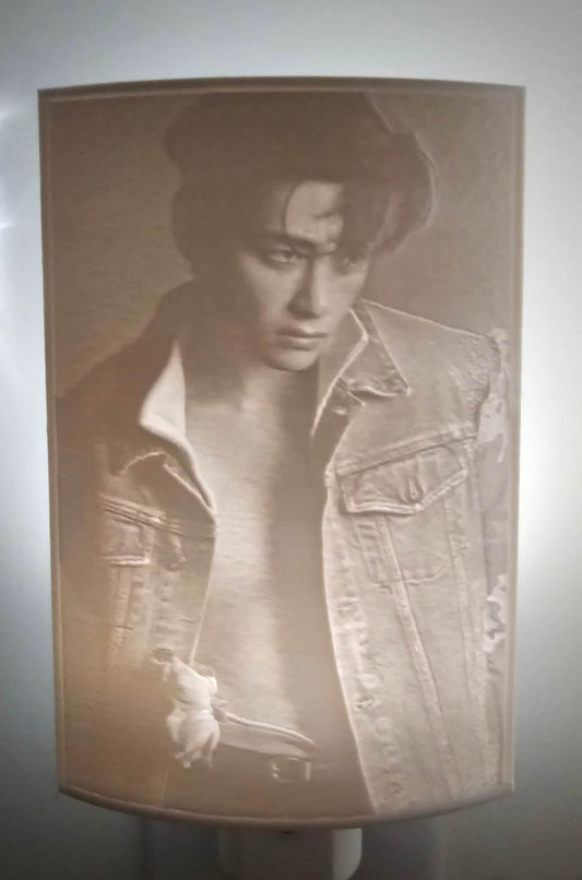 K-pop 3D Print Nightlight:  V Taehyung