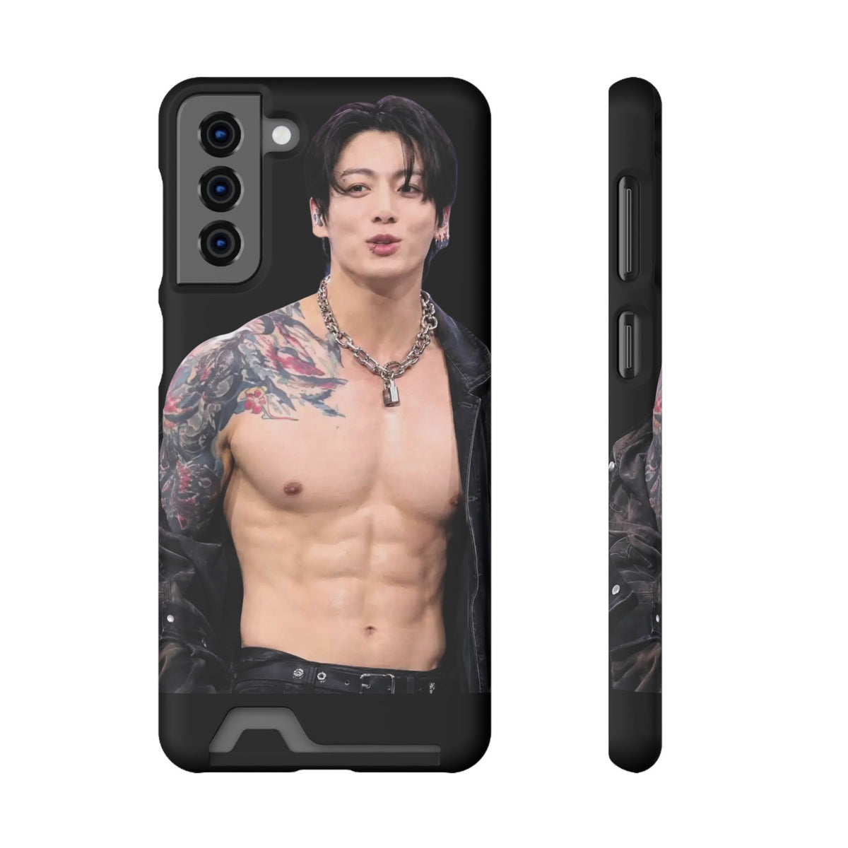 Jungkook in LA, I'm Jungshook! Phone Case With Card Holder
