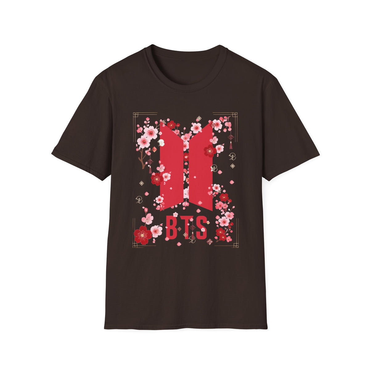 K-pop inspired Cherry Blossoms Unisex Softstyle T-Shirt