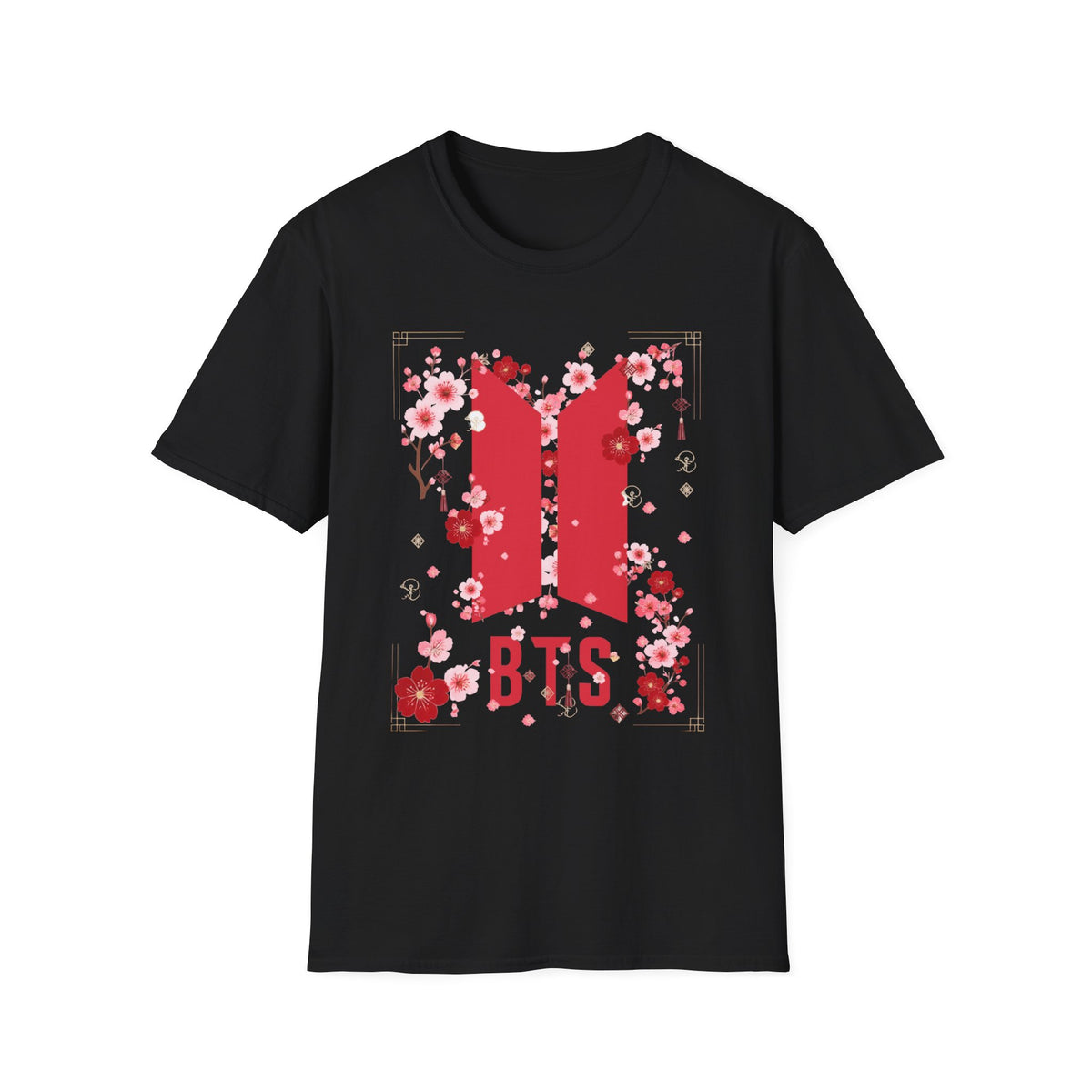 K-pop inspired Cherry Blossoms Unisex Softstyle T-Shirt