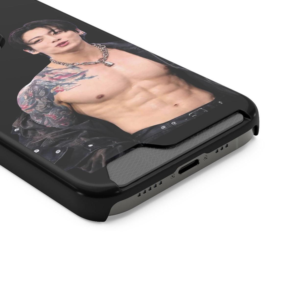 Jungkook in LA, I'm Jungshook! Phone Case With Card Holder