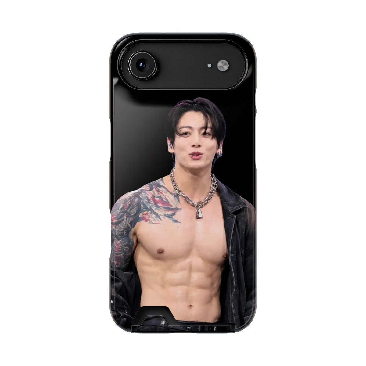 Jungkook in LA, I'm Jungshook! Phone Case With Card Holder