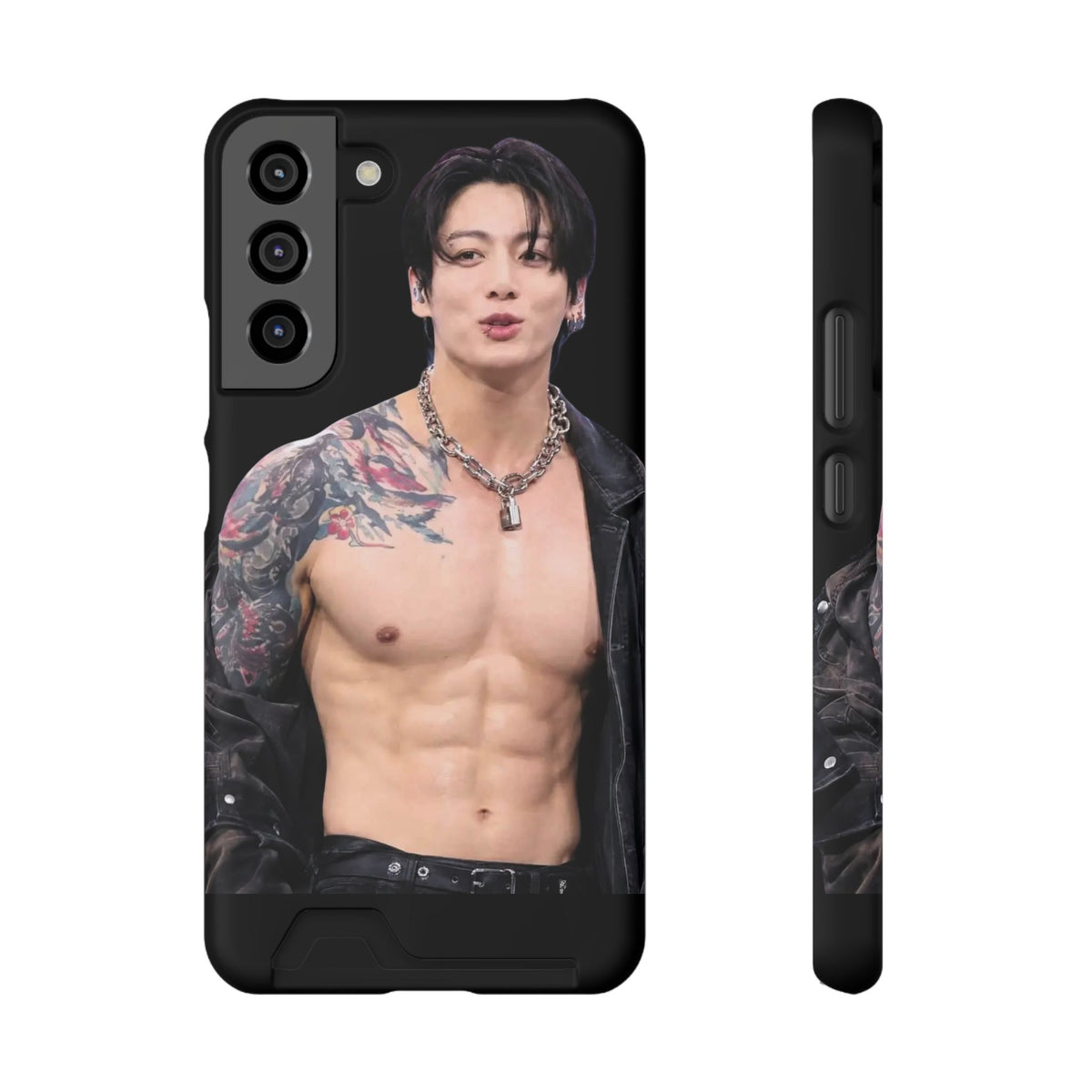 Jungkook in LA, I'm Jungshook! Phone Case With Card Holder
