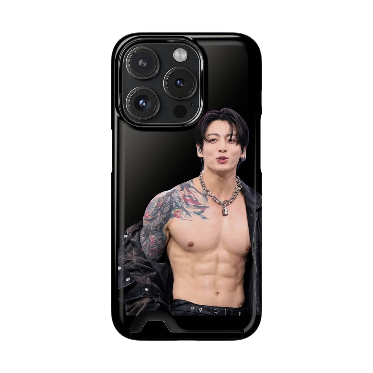 Jungkook in LA, I'm Jungshook! Phone Case With Card Holder