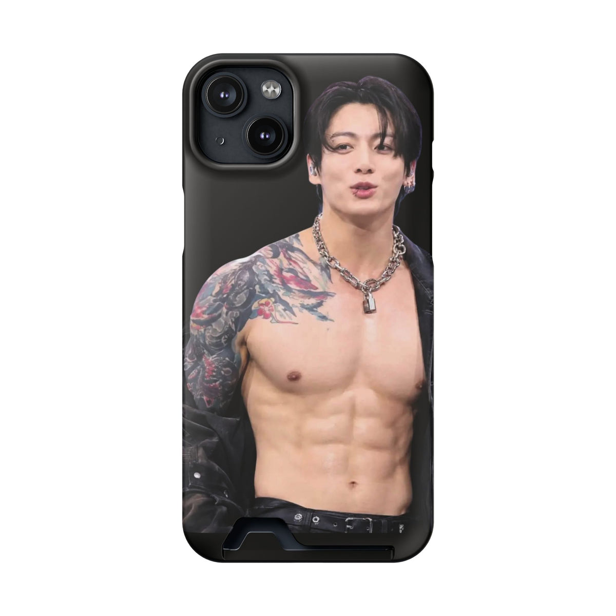 Jungkook in LA, I'm Jungshook! Phone Case With Card Holder