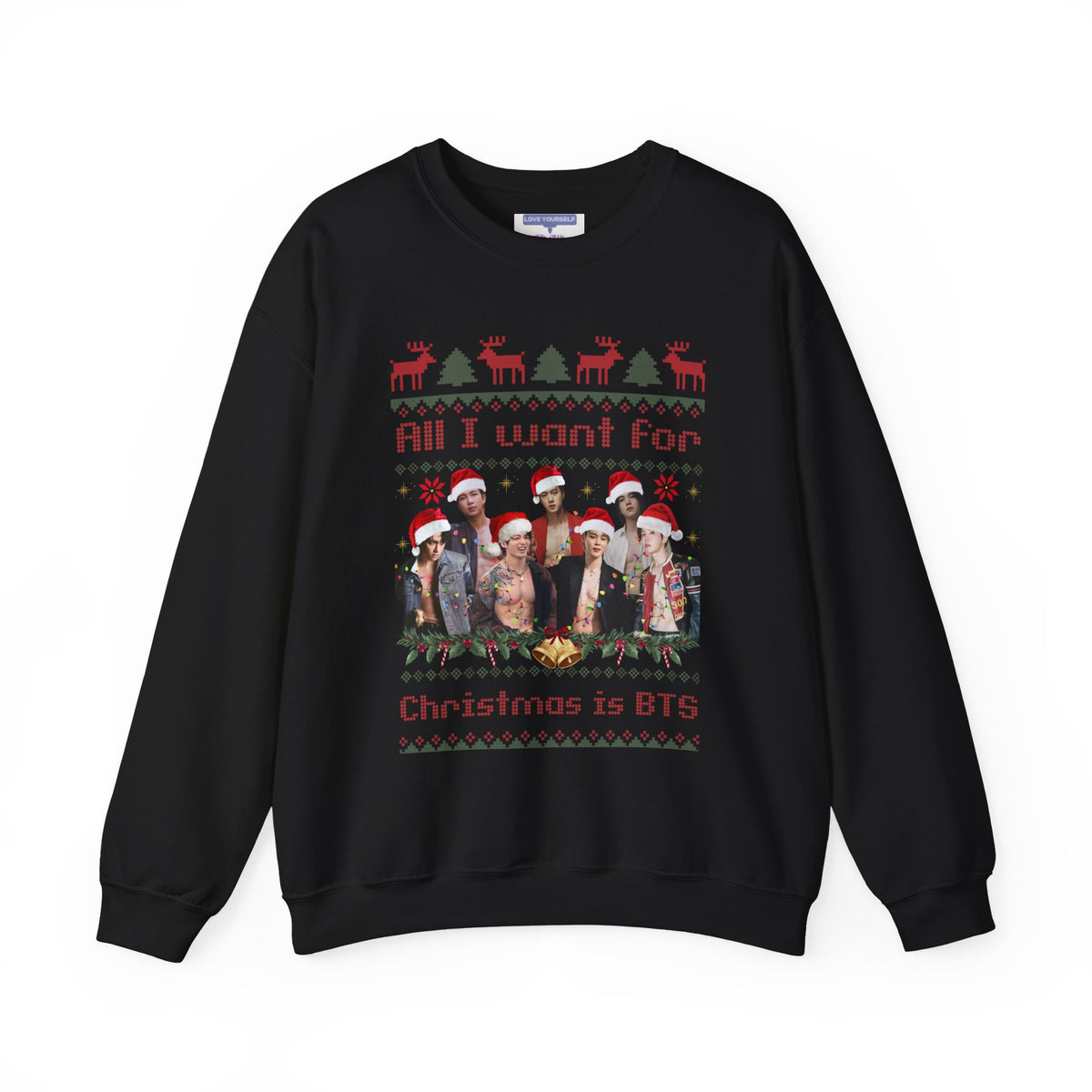 All I want for Christmas! Unisex Heavy Blend™ Crewneck Sweatshirt